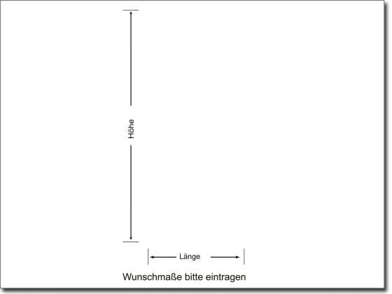 Preview: Milchglasfolie Streifen Linienharmonie - Ansicht Farbauswahl und Anleitung zur Größenberechnung