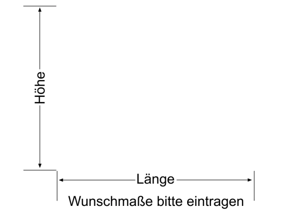 Milchglasfolie Welle - Ansicht Farbauswahl und Anleitung zur Größenberechnung