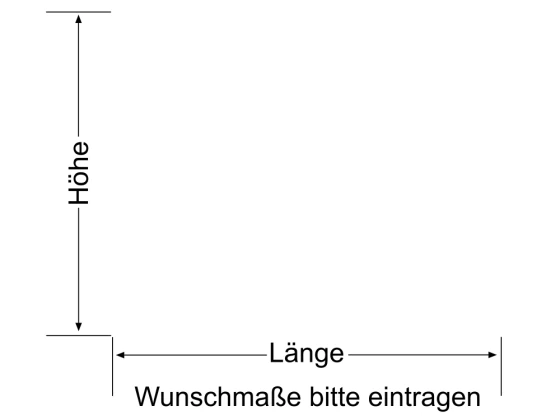 Maßgefertige Sichtschutzfolie für Glastüren in Büro und Gewerbe - Ansicht Ausrichtung mit Farbauswahl