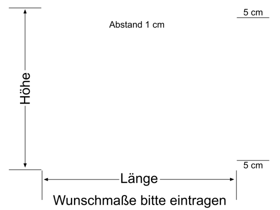 Preview: Milchglasfolie zwei Streifen