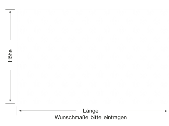 Preview: Fensterfolie in Musselinglas Optik Lilie