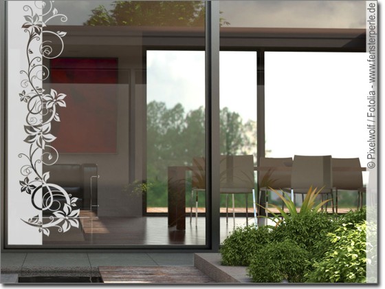 Preview: Milchglasfolie Ranken Vielfalt Preview: Milchglasfolie Ranken Vielfalt