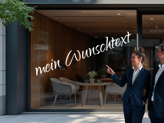 Preview: Personalisierte Schaufensterbeschriftung | 10