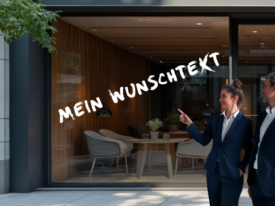 Preview: Personalisierte Schaufensterbeschriftung | 14