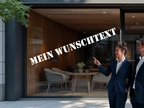 Personalisierte Schaufensterbeschriftung | 15
