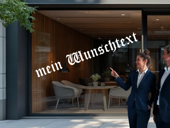 Personalisierte Schaufensterbeschriftung | 16