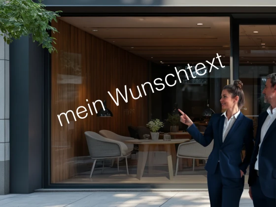 Personalisierte Schaufensterbeschriftung | 25