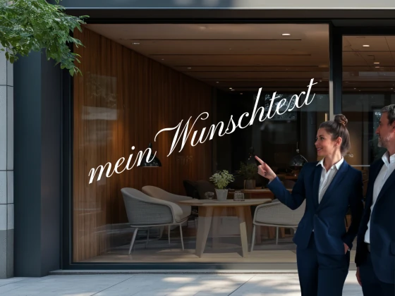 Personalisierte Schaufensterbeschriftung | 3
