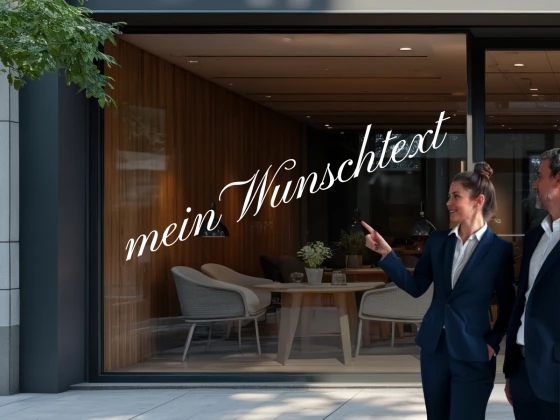 Personalisierte Schaufensterbeschriftung | 3