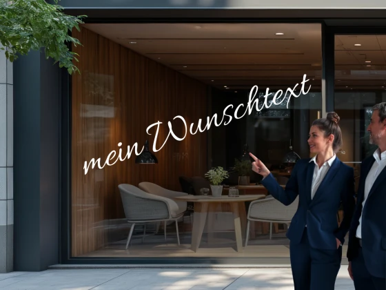 Personalisierte Schaufensterbeschriftung | 4