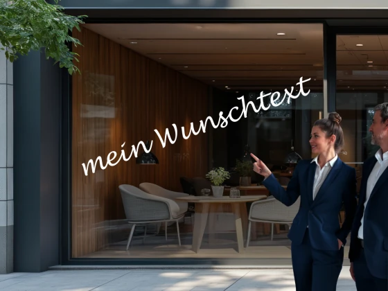 Personalisierte Schaufensterbeschriftung | 6