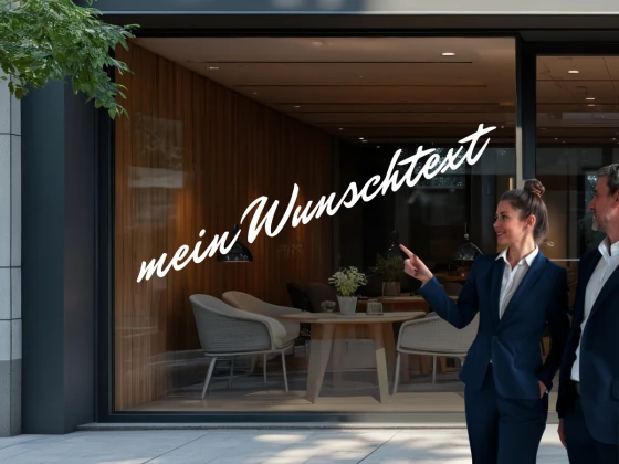 Personalisierte Schaufensterbeschriftung | 7