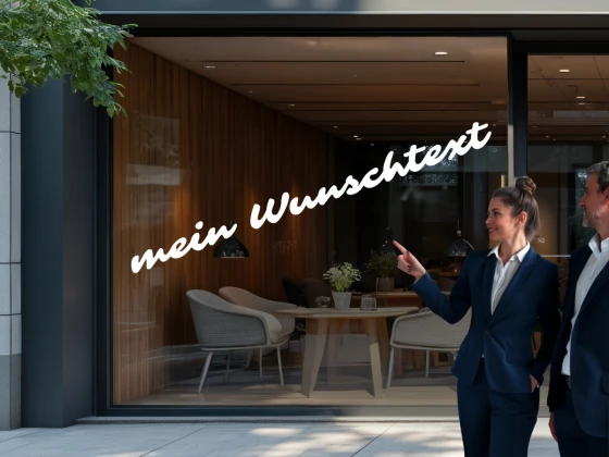 Personalisierte Schaufensterbeschriftung | 8