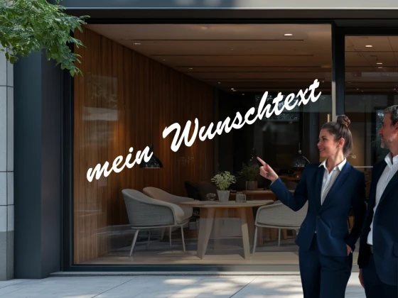 Personalisierte Schaufensterbeschriftung | 9