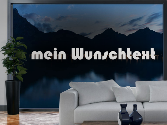 Personalisierter Fensteraufkleber | 19