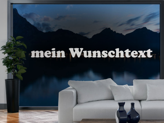 Personalisierter Fensteraufkleber | 21
