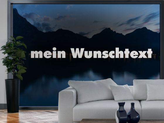 Personalisierter Fensteraufkleber | 24