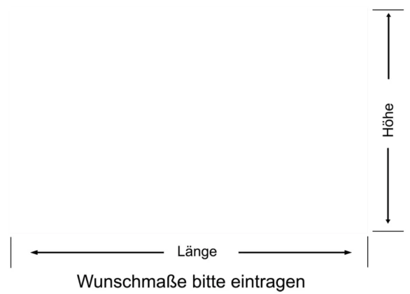 Schaufenster Milchglasfolie Zuschnitt