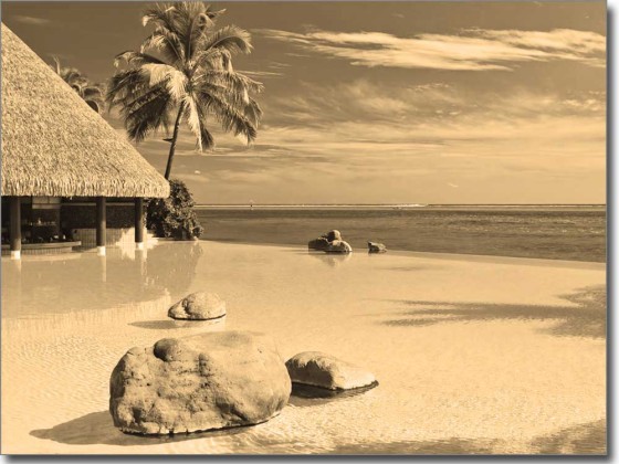 Preview: Fensterfoto Traumhafter Strand Preview: Fensterfoto Traumhafter Strand