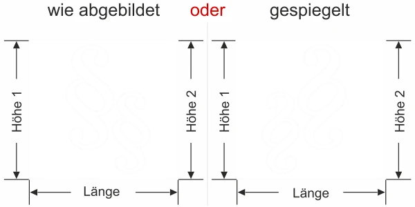 - Ansicht Ausrichtung mit Farbauswahl Vorschlag 2