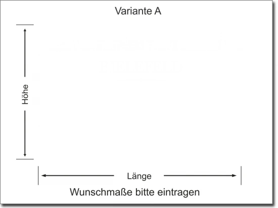 Sichtschutzfolie Skyline Bielefeld