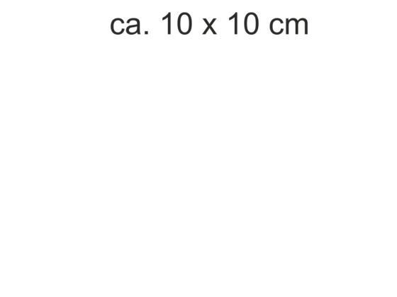 Preview: Sichtschutzfolie Blätter - Ansicht Größeninformation und Farbauswahl