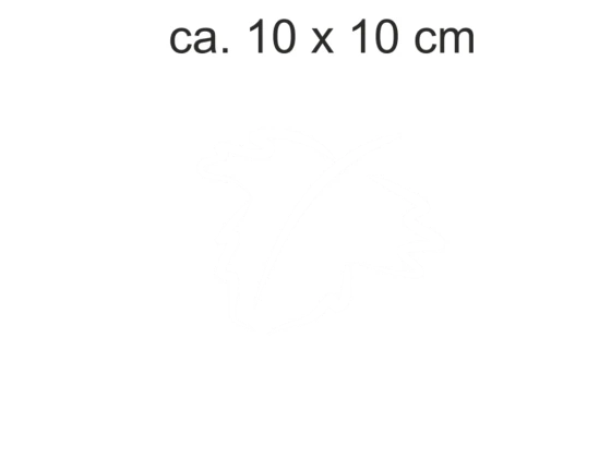 Sichtschutzfolie Blätter - Ansicht Größeninformation und Farbauswahl