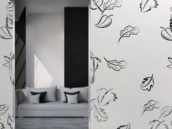 Preview: Sichtschutzfolie Blätter