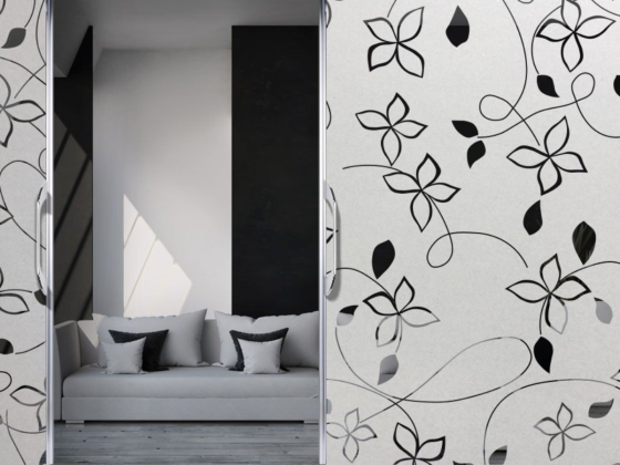 Sichtschutzfolie Blütenzauber