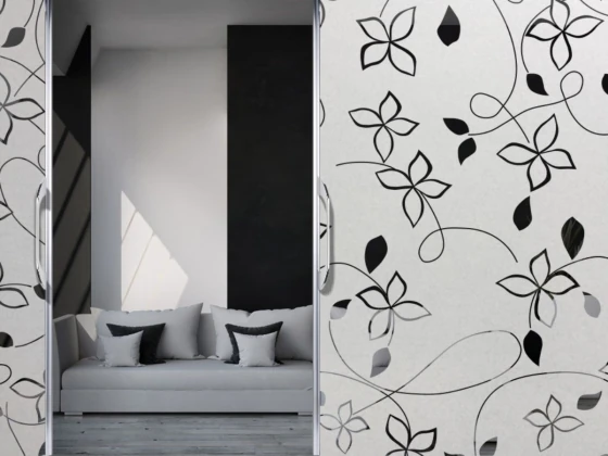 Sichtschutzfolie Blütenzauber