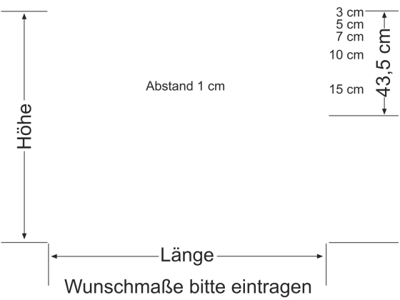 Preview: Sichtschutzfolie für Glastüren mit Wellen