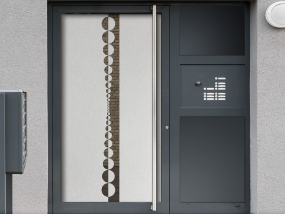 Preview: Sichtschutzfolie Gewerbe Kreisdesig