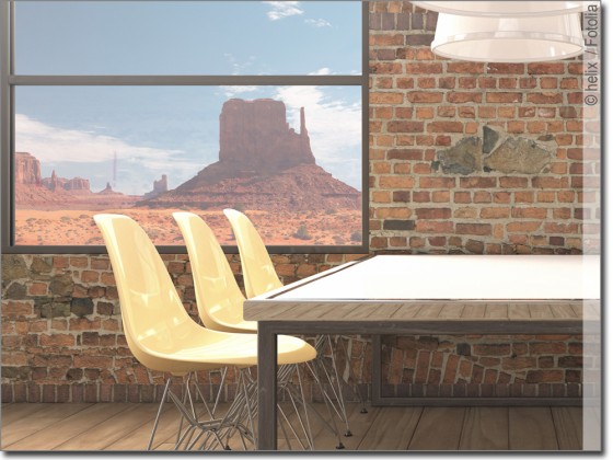 Preview: Sichtschutzfolie Monument Valley Preview: Sichtschutzfolie Monument Valley