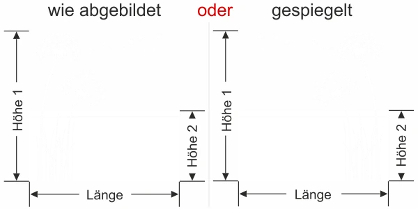 Fensterfolie Pusteblume zum Aufkleben - Ansicht Ausrichtung und Farbauswahl