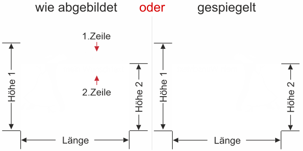 Preview: Sichtschutzfolie Tanzpaar - Ansicht Farbauswahl