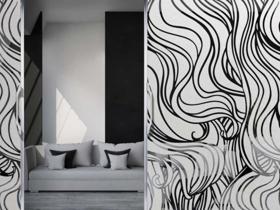 Preview: Sichtschutzfolie Waves