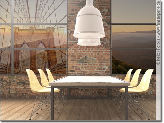 Preview: Fensterfolie Brooklyn Bridge
