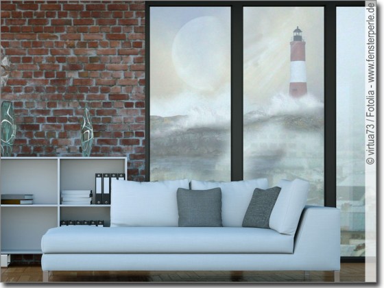 Preview: Glasprint Leuchtturm Preview: Glasprint Leuchtturm