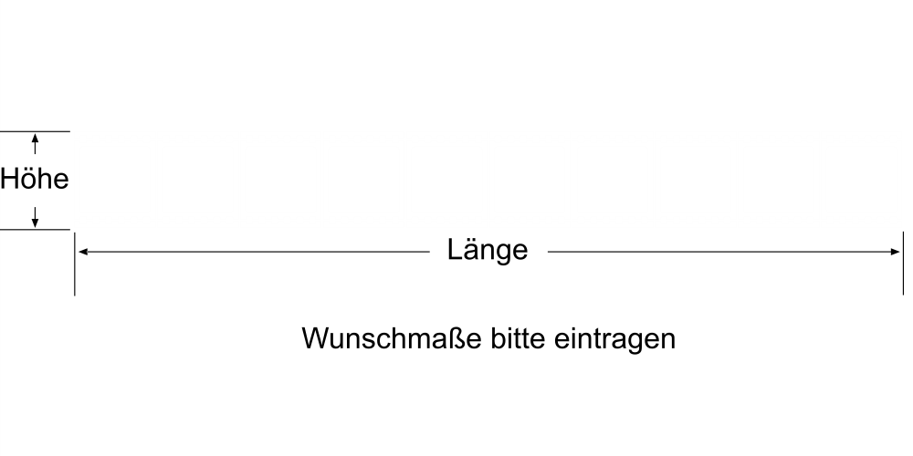 Fensterdekor Filmstreifen