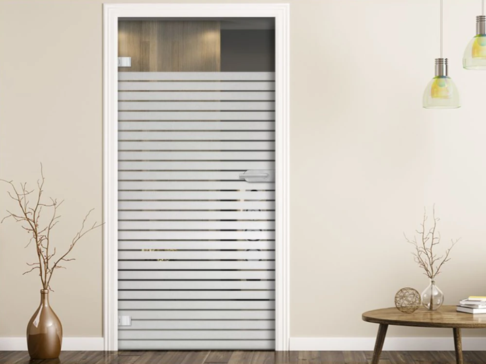 Blickschutz Glastür Streifen 5/1 cm