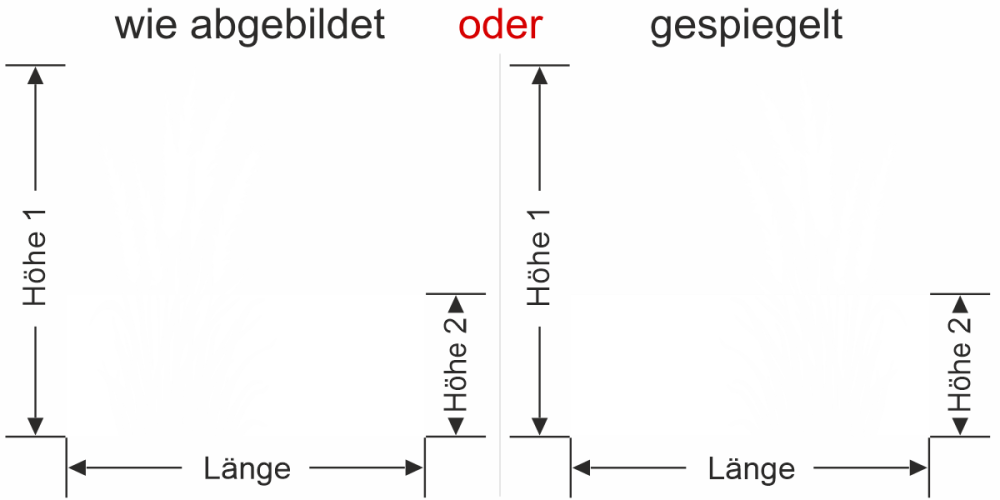 Sichtschutz Fensterfolie Pampasgrasmotiv