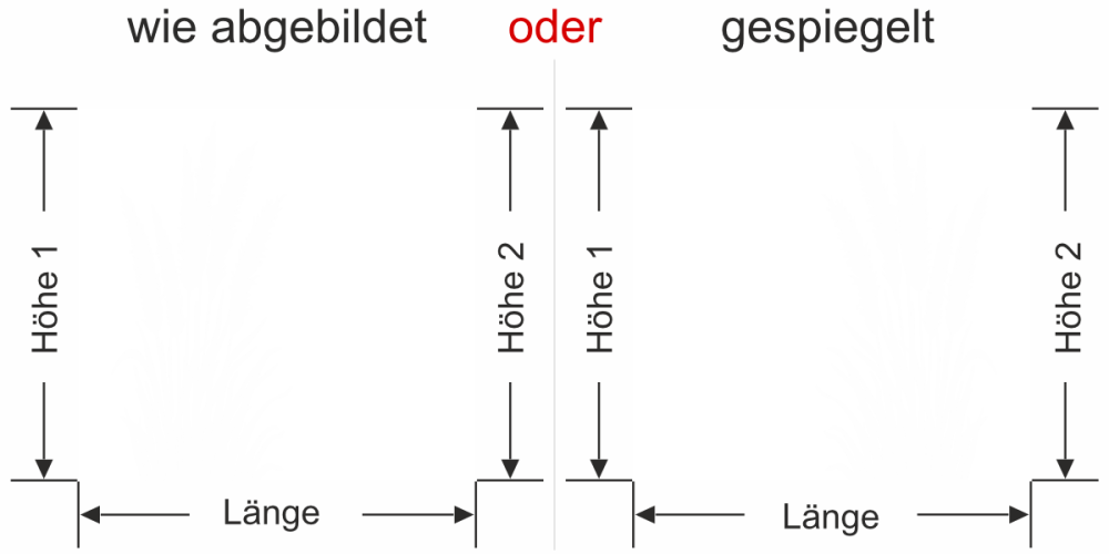Sichtschutz Fensterfolie Pampasgrasmotiv