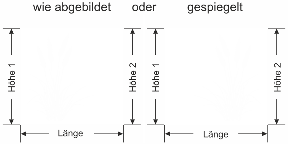 Sichtschutz Milchglasfolie Grasmotiv
