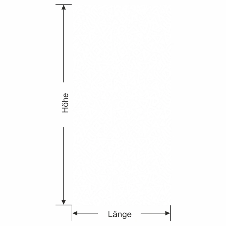 Glastür Sichtschutzfolie Gewerbe Formenspiel