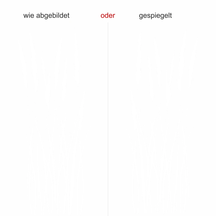 Glastattoo Sommergras - Ansicht Farbauswahl Glastattoo Sommergras - Ansicht Farbauswahl