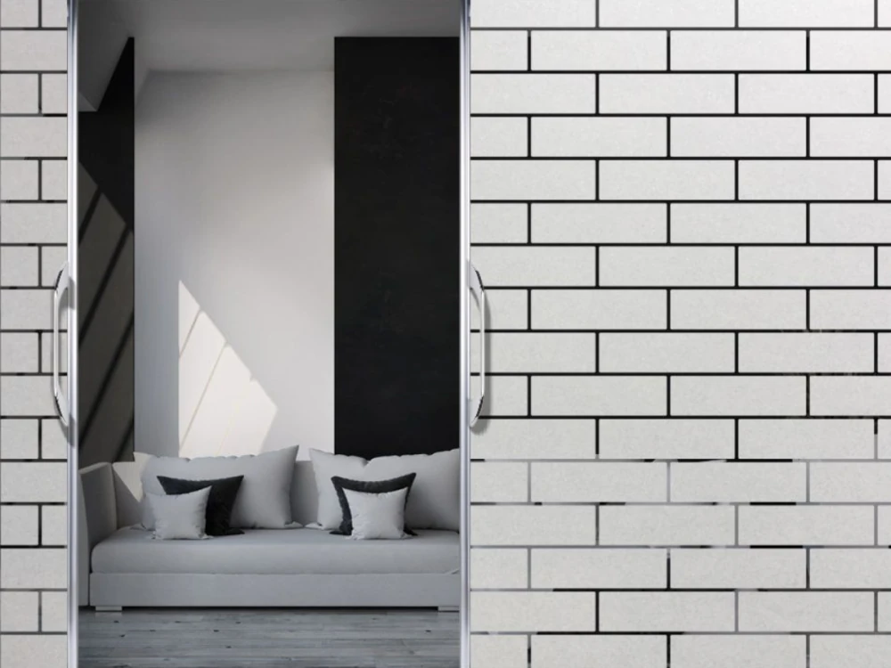 Steinmauer Folie für Fenster