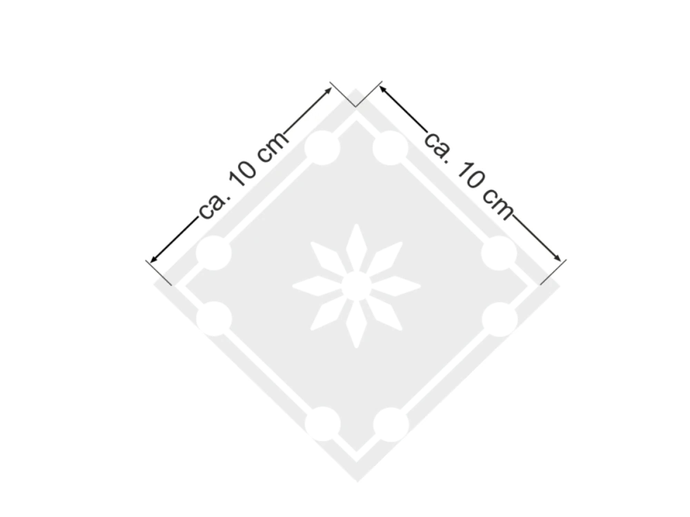 Sichtschutzfolie Musselin Optik 10 | Druck Wunschfarbe