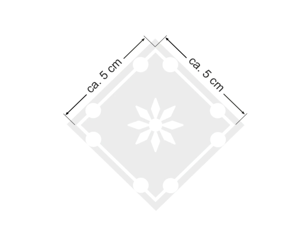 Sichtschutzfolie Musselin Optik 5 | Druck Wunschfarbe