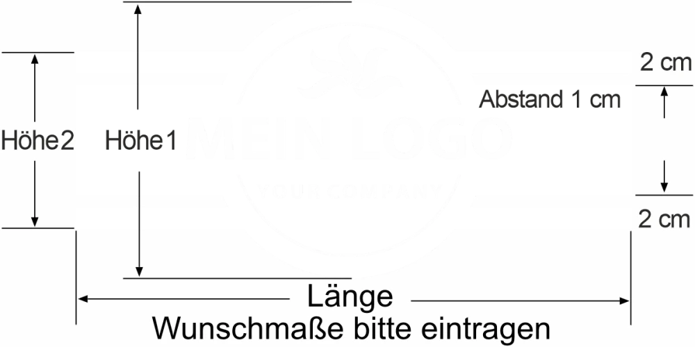 Durchlaufschutz für Glas mit eigenem Logo - Ansicht Farbauswahl Durchlaufschutz für Glas mit eigenem Logo - Ansicht Farbauswahl