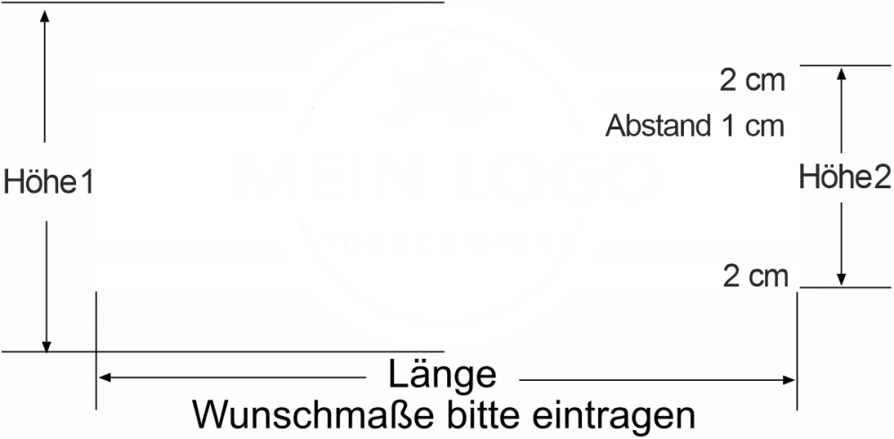Durchlaufschutz für Glas mit eigenem Logo - Ansicht Farbauswahl Durchlaufschutz für Glas mit eigenem Logo - Ansicht Farbauswahl